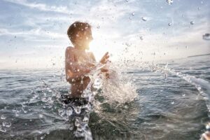 alergia al agua de mar