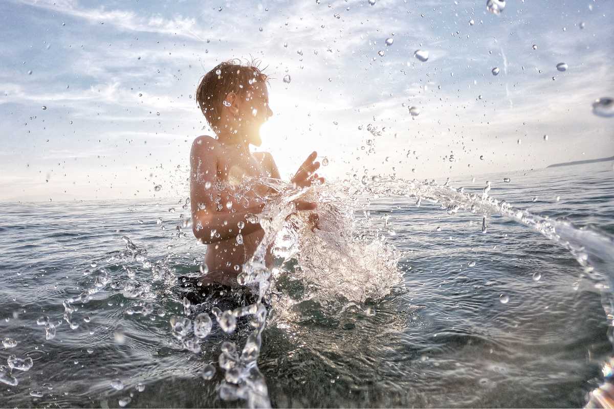 alergia al agua de mar