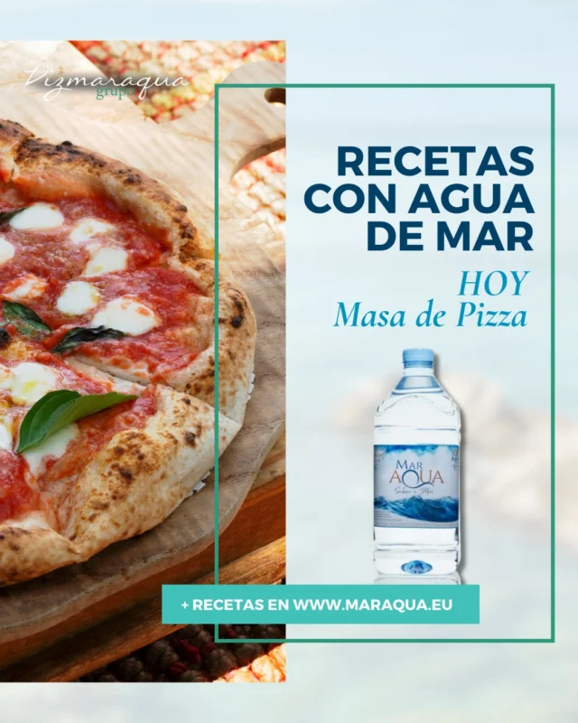 🍕✨ ¿Sabías que con nuestra agua de mar Vizmaraqua puedes preparar 𝐮𝐧𝐚 𝐦𝐚𝐬𝐚 𝐝𝐞 𝐩𝐢𝐳𝐳𝐚 𝐞𝐥𝐚́𝐬𝐭𝐢𝐜𝐚, 𝐬𝐚𝐛𝐫𝐨𝐬𝐚 𝐲 𝐬𝐢𝐧 𝐚𝐧̃𝐚𝐝𝐢𝐫 𝐬𝐚𝐥?

La sal natural y los minerales presentes en el agua de mar le dan a la masa una textura espectacular y un sabor único. Perfecta para quienes buscan una cocina más saludable y auténtica 🌊💙

Haz la prueba y disfruta de una pizza con carácter mediterráneo desde la base.
🔹 Sin aditivos
🔹 Sin sal añadida
🔹 Con todo el sabor del mar

#Vizmaraqua #aguademar #masadepizza #cocinasaludable #sinsalañadida #cocinarconaguademar #recetasnaturales